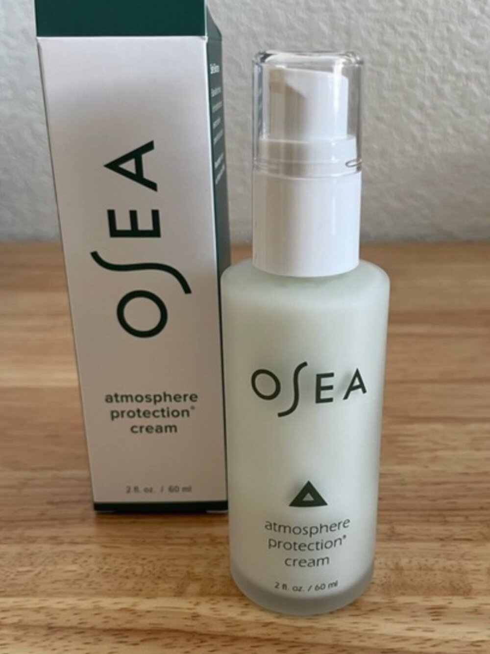 OSEA Atmosphere Protection Cream 2oz 60ml Face Moisturizer Hydrating Skincare
